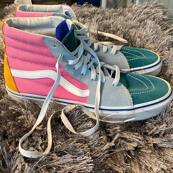 colorful vans high tops